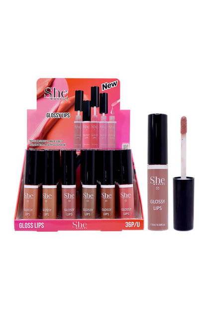 SHE - Nude Lip Gloss