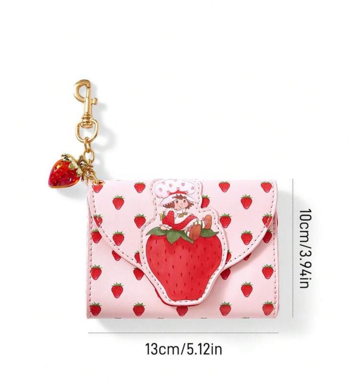 Strawberry Shortcake Fold-Up Wallet