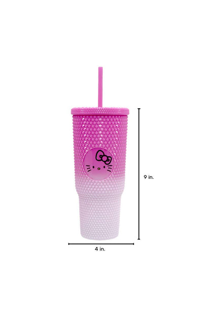 Hello Kitty Pink Ombre Tumbler Cup