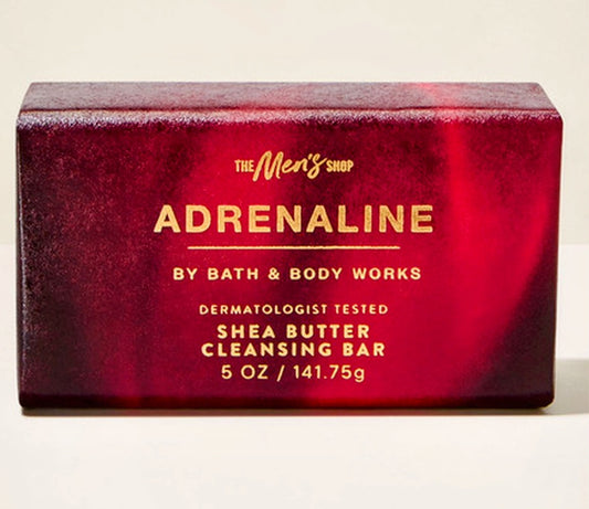 Men's - Adrenaline Shea Butter Cleansing Bar