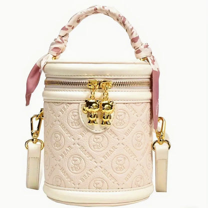 Mini Crossbody Bucket Handbag