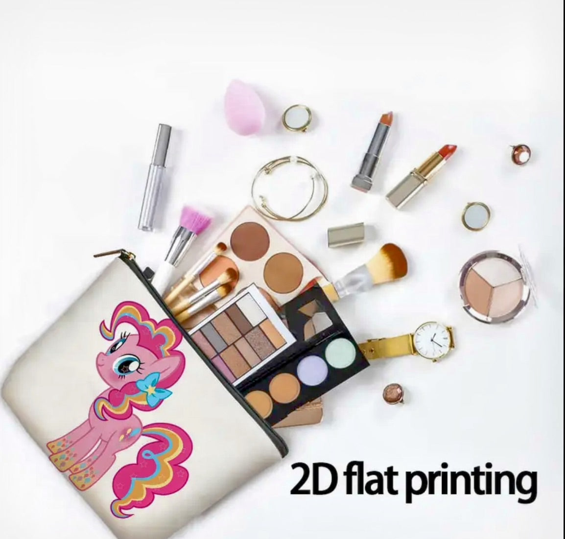 Officially Licensed -  My Little Pony & Pinkie Pie Makeup Bag