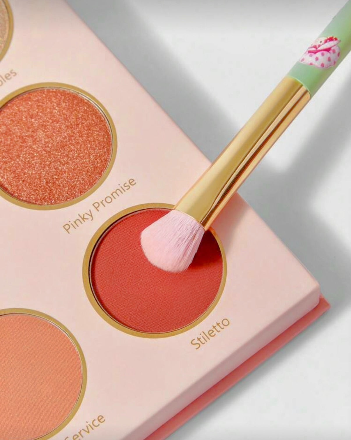 Strawberry Shortcake 4‑Piece Eye Makeup Brush Set