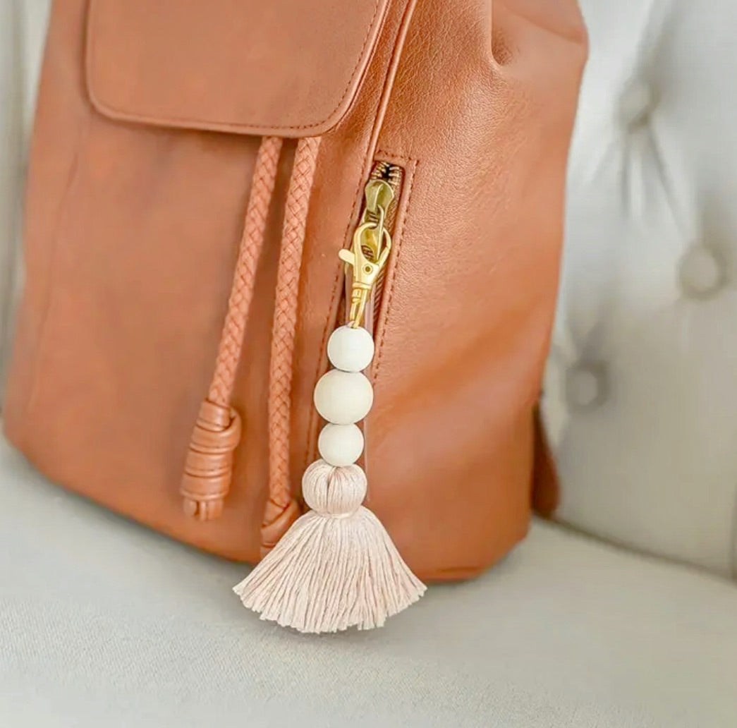 Cute Fresh Colorful Tassel Bag Charm