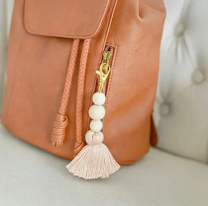 Cute Fresh Colorful Tassel Bag Charm