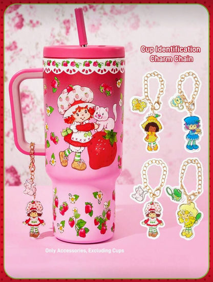 Strawberry Shortcake Tumbler Charms 🍓