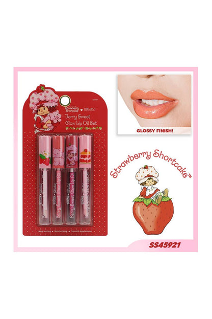 Strawberry Shortcake Berry Sweet Lip Oil - 4 pcs