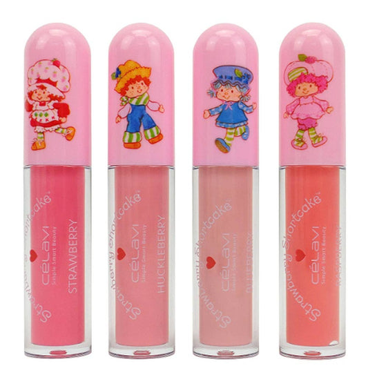 JOIA ACCESSORIES - CELAVI STRAWBERRY SHORTCAKE VDAY 4PC LIP GLOSS SE, SS 45956