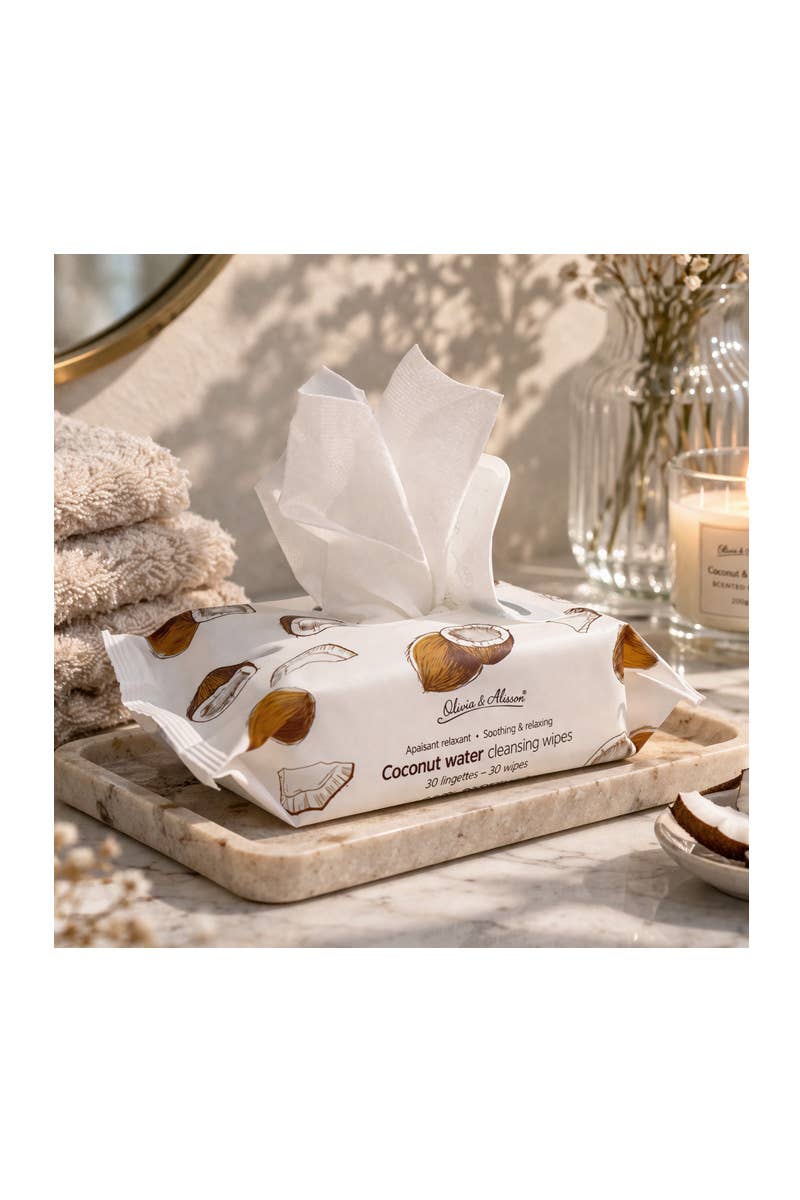 Coconut Water Makeup Wipes