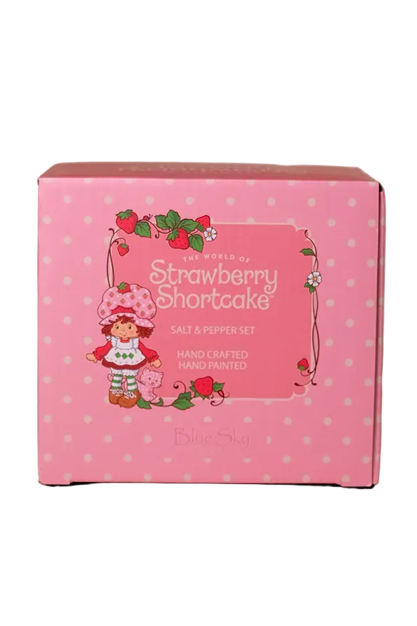 Strawberry Shortcake Vintage Oven Spices Salt & Pepper Set