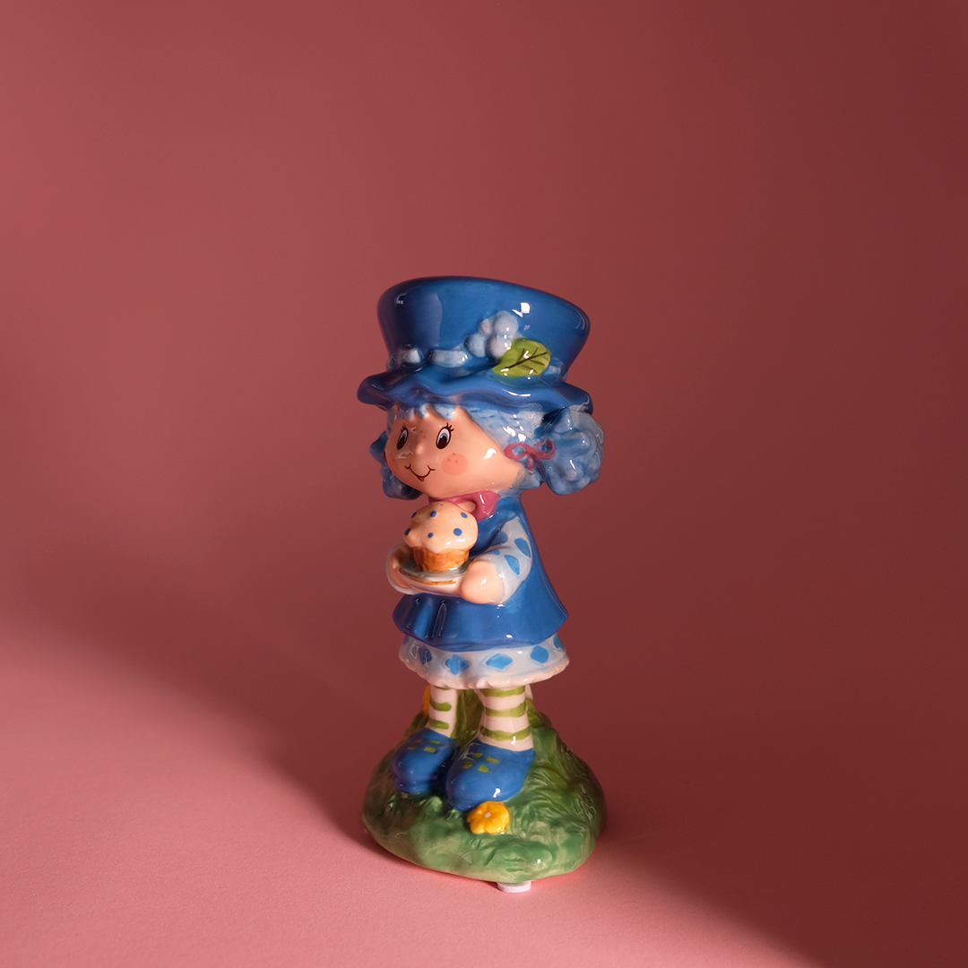 COMING SOON!  Blueberry Muffin Bouncing Friends Figurine