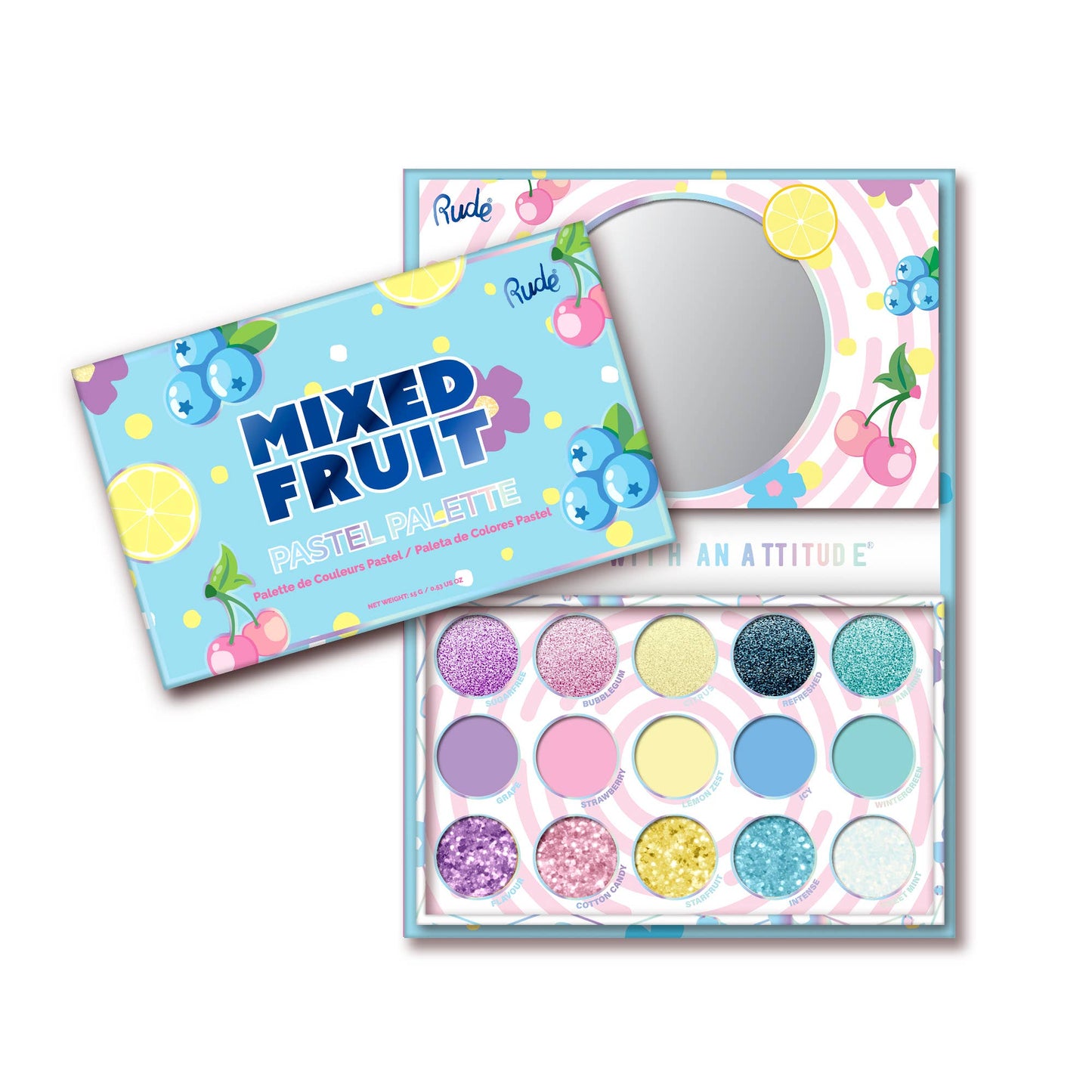 Mixed Fruit Palette - Pastel