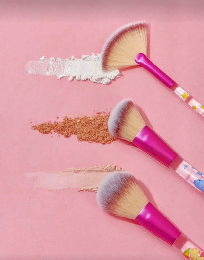 Care Bears 3-Piece Makeup Brush Set with Pouch