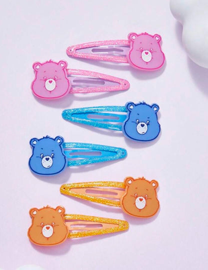 Care Bear Hair Clips Pack