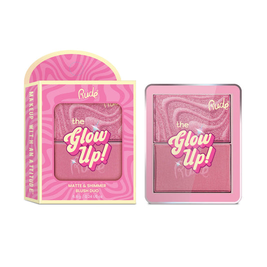 The Glow Up! Matte & Shimmer Blush Duo