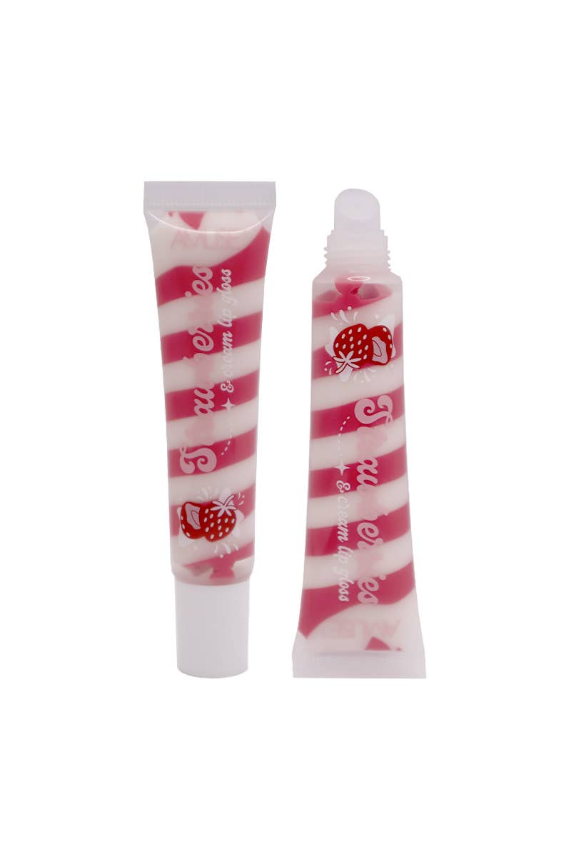 Strawberries & Cream Lip Gloss