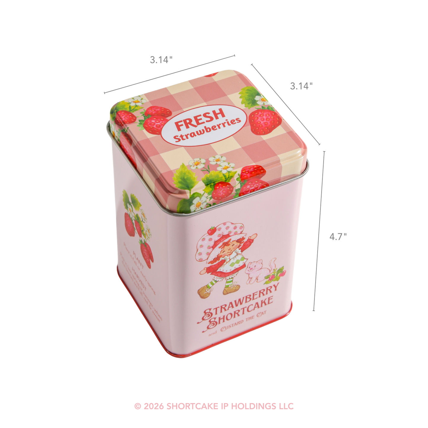 COMING SOON!  Strawberry Shortcake Tea Tin