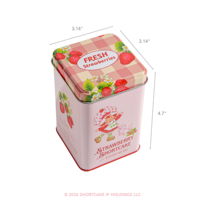 COMING SOON!  Strawberry Shortcake Tea Tin