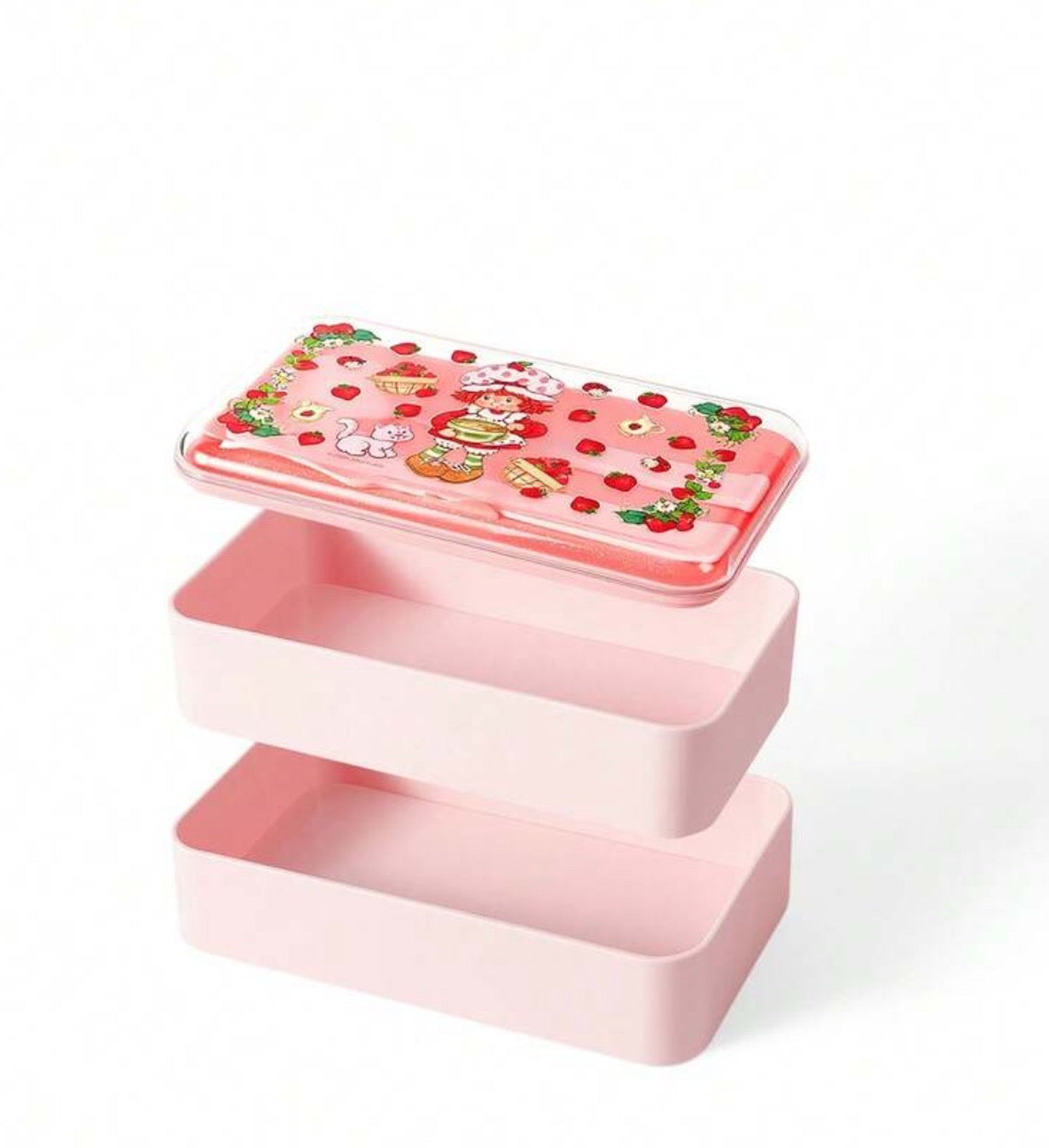 Strawberry Shortcake Pink Bento Box