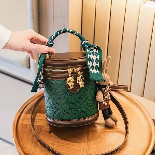 Mini Cylinder, Crossbody Handbag