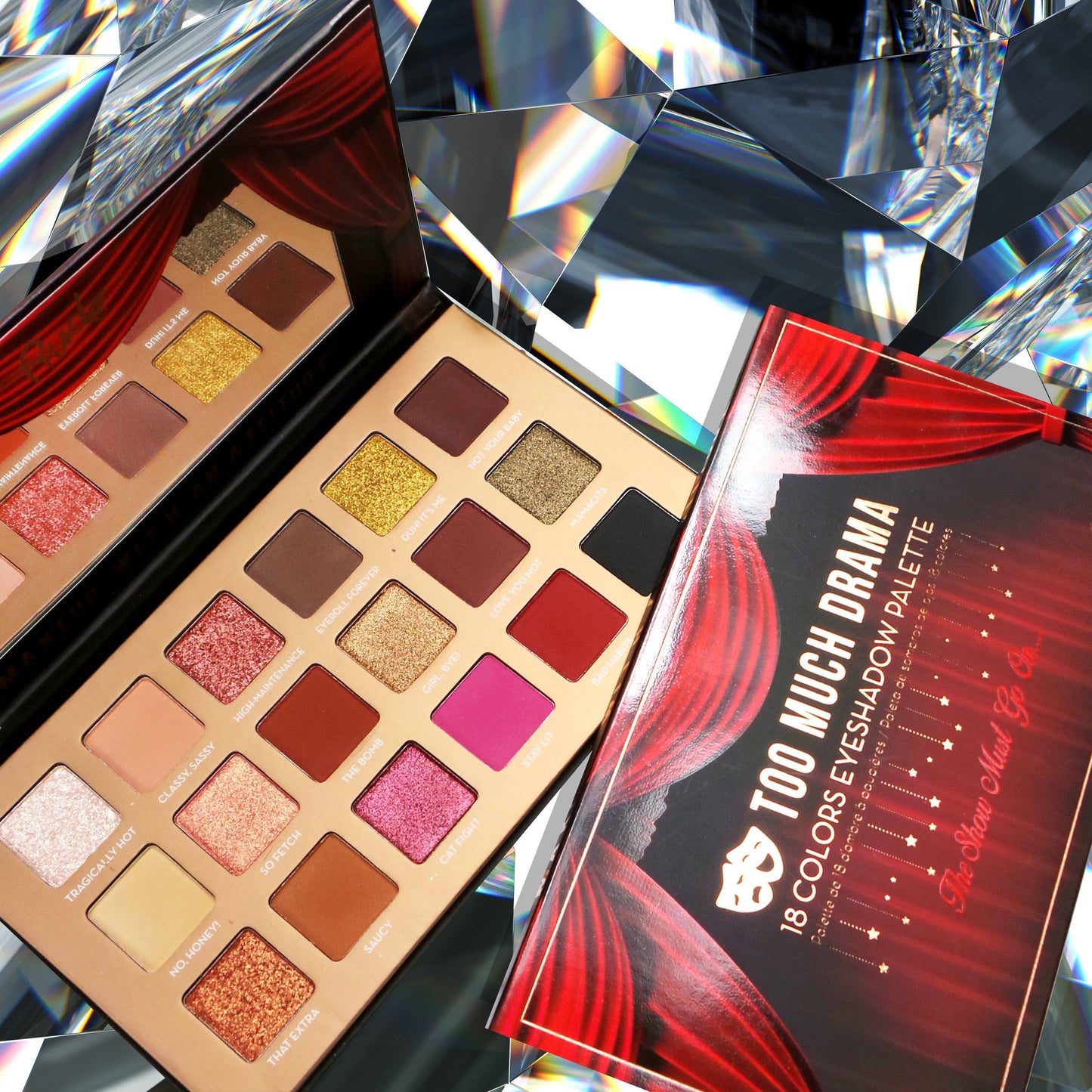 Too Much Drama - 18 Eyeshadow Palette