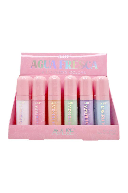 PINEAPPLE Beauty - AMUSE LIP2200 Agua Fresca Lip Gloss - 24 pcs