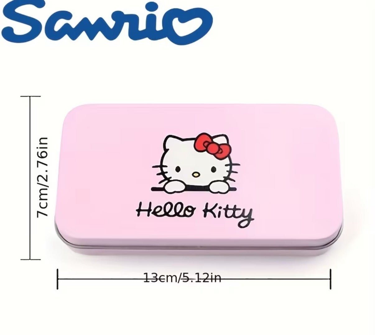 Hello Kitty 7 pc Makeup Brush Set in Tin