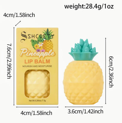 Pineapple Lip Balm – Hydrating & Nature-Inspired