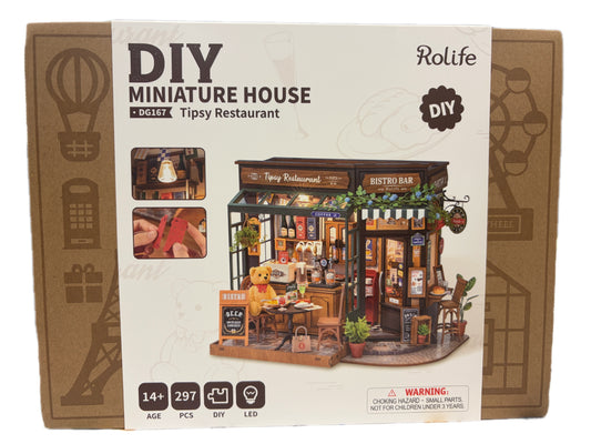 Rolife Tipsy Restaurant DIY Miniature House
