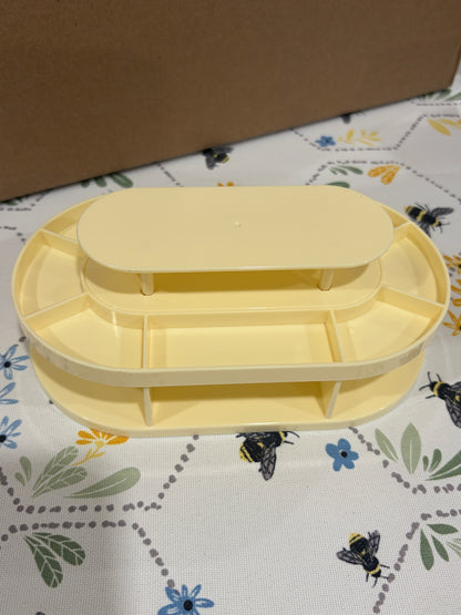 1:12 Miniature Grocery & Variety Store Display Shelf – Cream