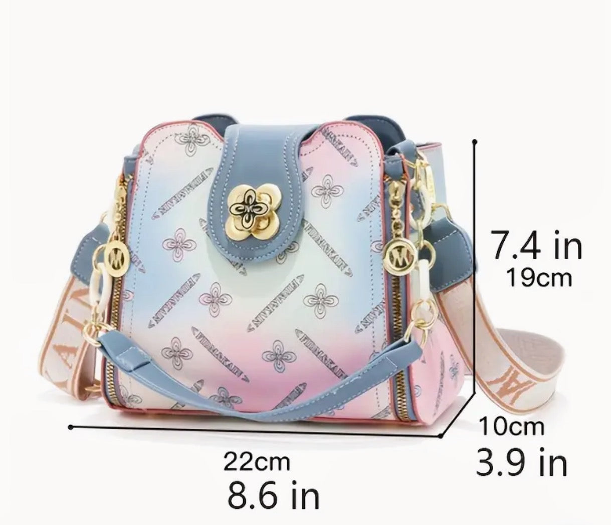 Colourful Spring Crossbody Bag