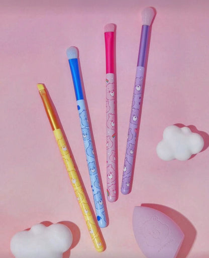 Care Bears 4‑Piece Heart-Shaped Eye Makeup Brush Set