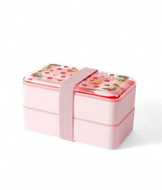 Strawberry Shortcake Pink Bento Box