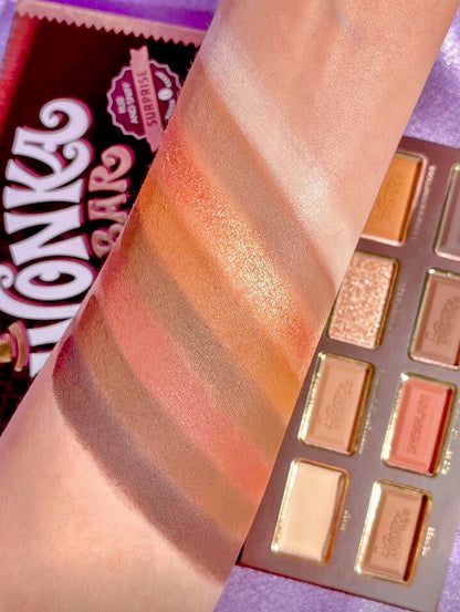 Willy Wonka Chocolate Bar Eyeshadow Palette
