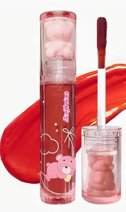 Orange Peel Fresh Twist Lip Glaze – Cute Bear Edition -08