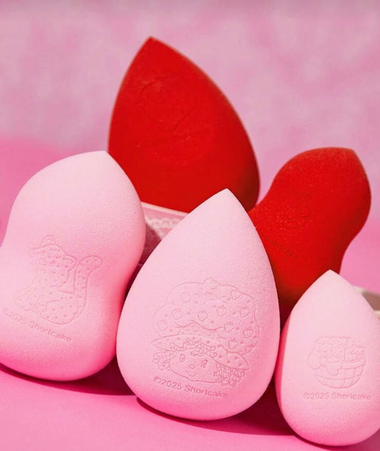 Strawberry Shortcake 5-Piece Makeup Sponge Set 🍓