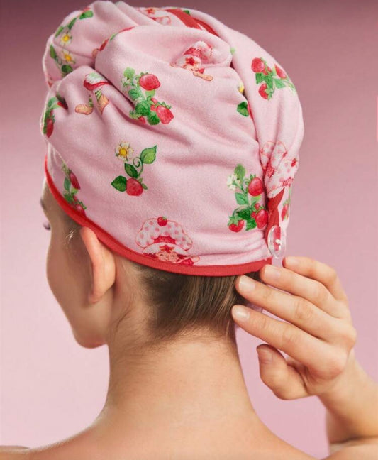 Strawberry Shortcake Head Towel Wrap