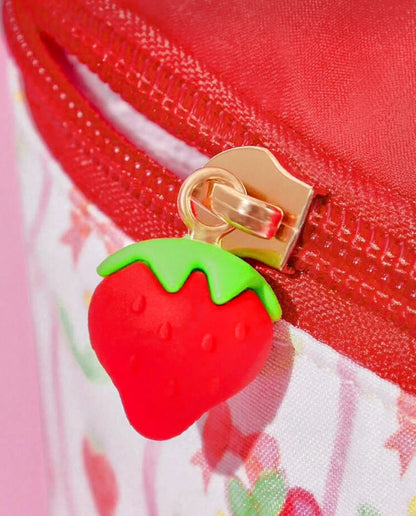 Strawberry Shortcake Bow Decor Beauty Bag