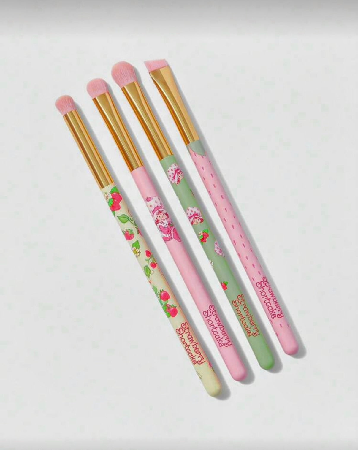 Strawberry Shortcake 4‑Piece Eye Makeup Brush Set