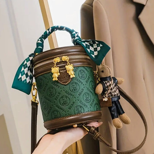 Mini Cylinder, Crossbody Handbag