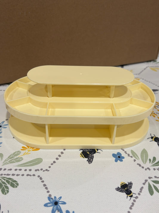 1:12 Miniature Grocery & Variety Store Display Shelf – Cream
