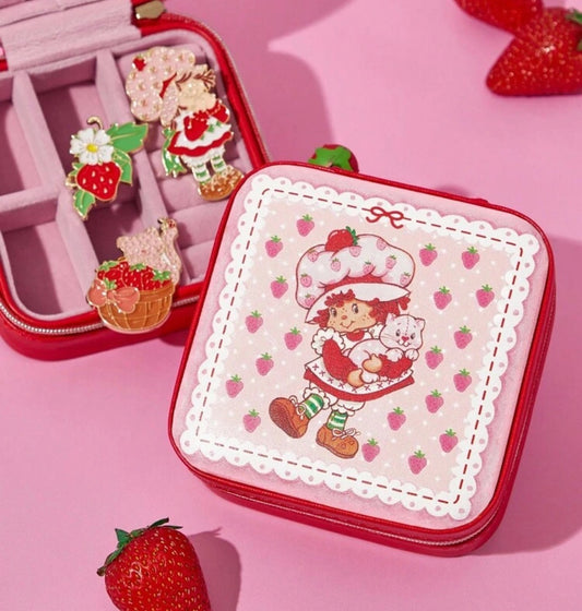 Strawberry Shortcake Travel Jewelry Box