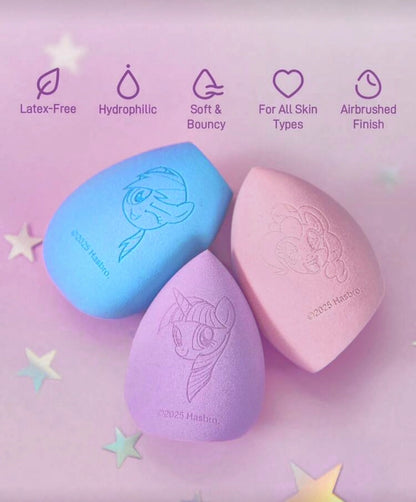 My Little Pony 3-Piece Makeup Blender Sponge Set