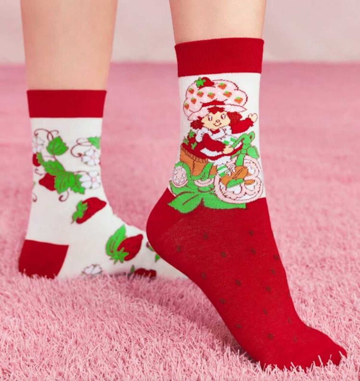 Strawberry Shortcake Socks
