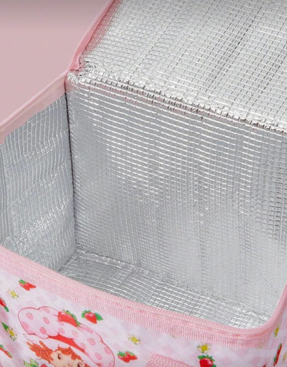 Strawberry Shortcake Cooler Bag – White & Pink 🍓