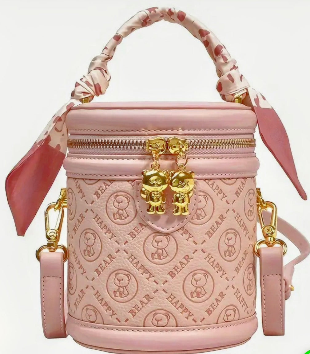 Mini Crossbody Bucket Handbag