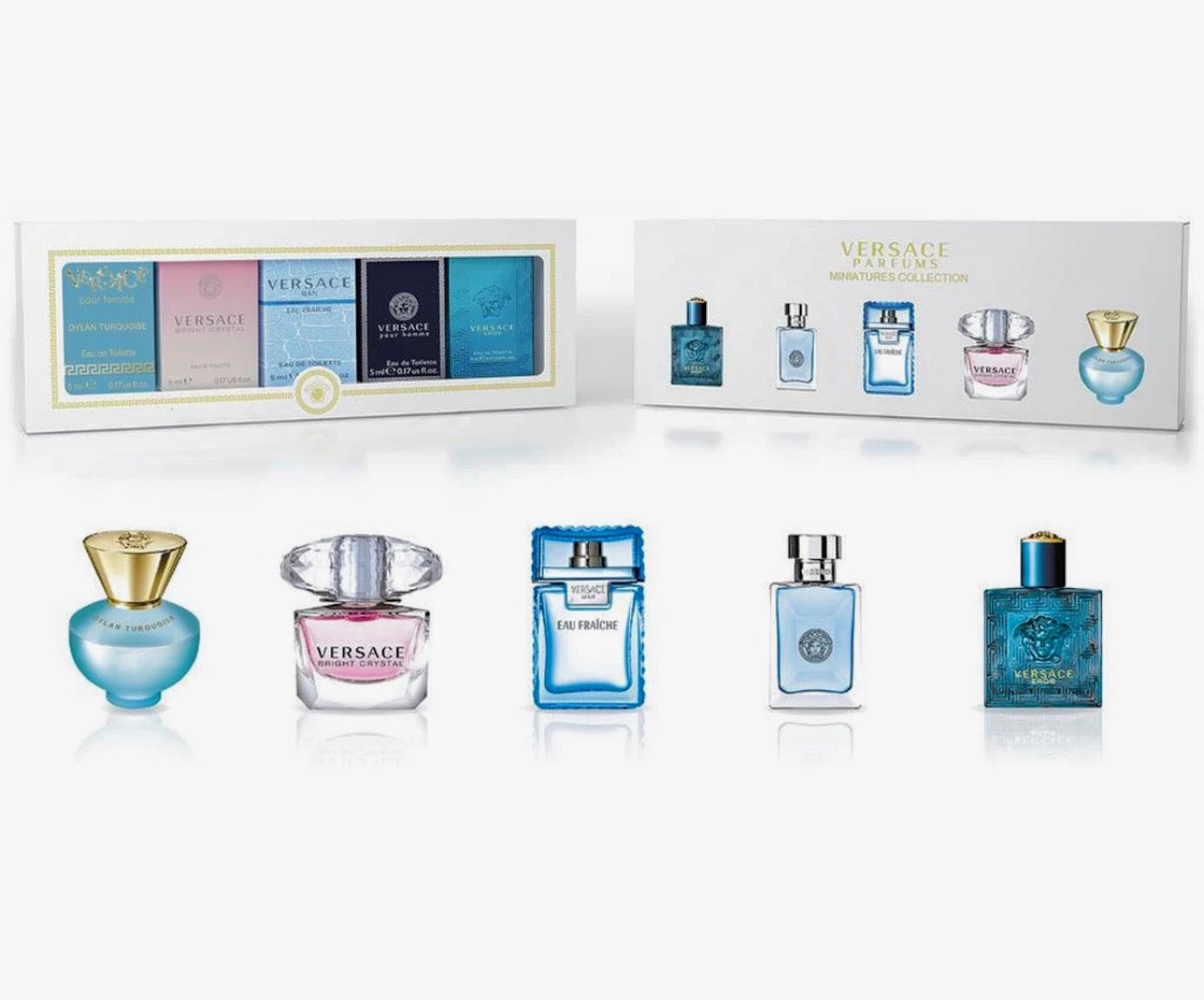 Versace Miniature Gift Set – 5 × 5 mL