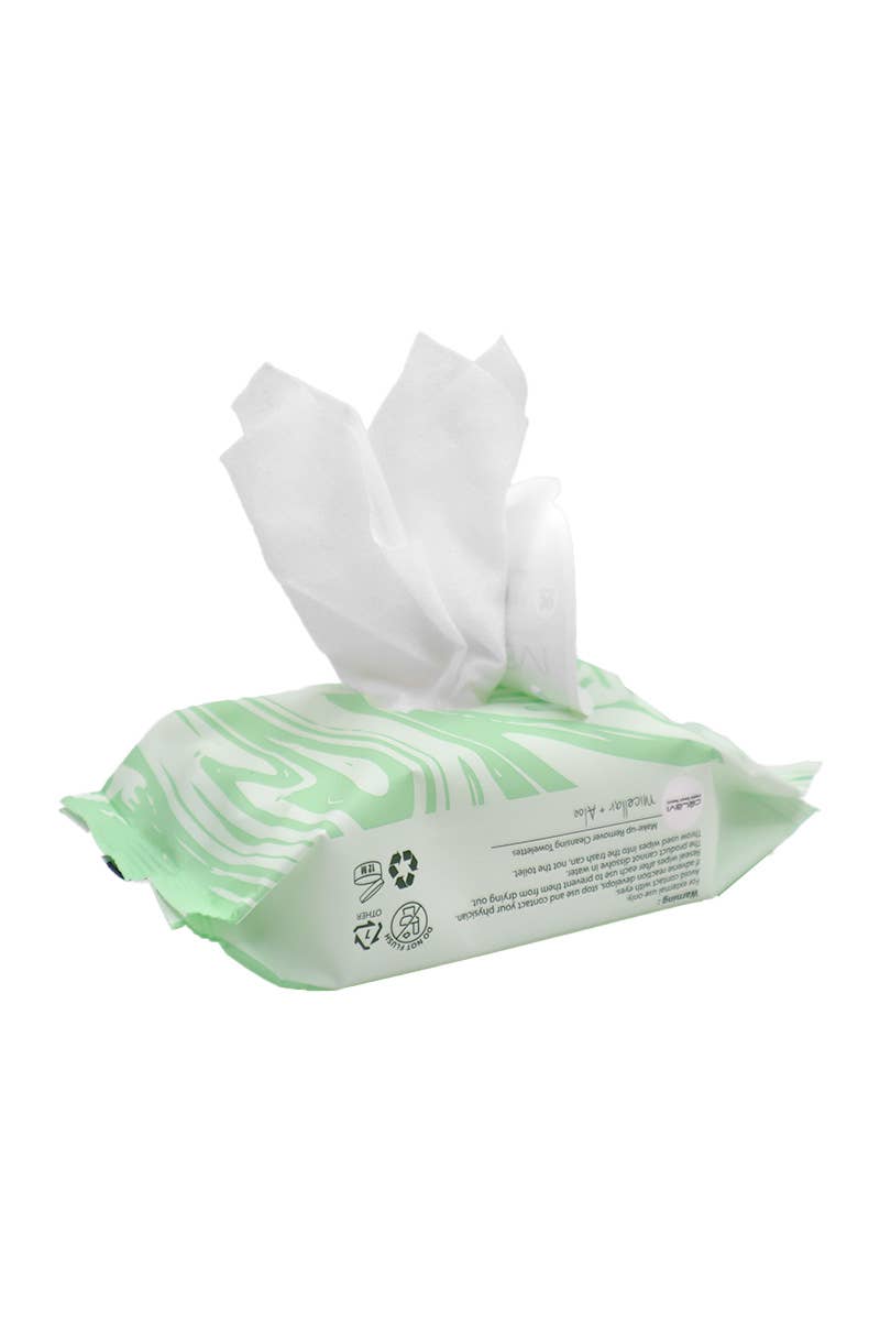 Aloe & Micellar Makeup Wipes