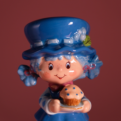 COMING SOON!  Blueberry Muffin Bouncing Friends Figurine