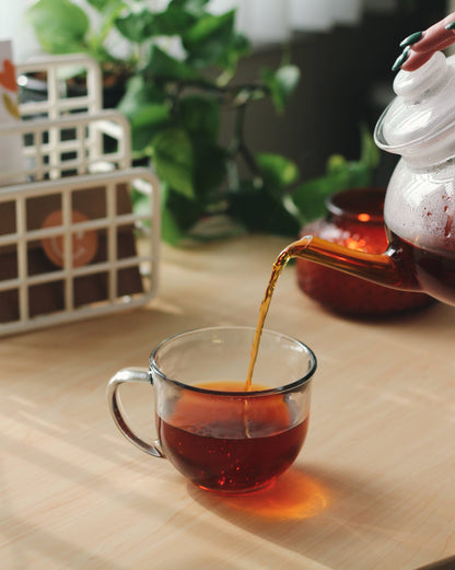 Coming soon! 
Caramel Snickerdoodle Herbal Dessert Loose Leaf Tea